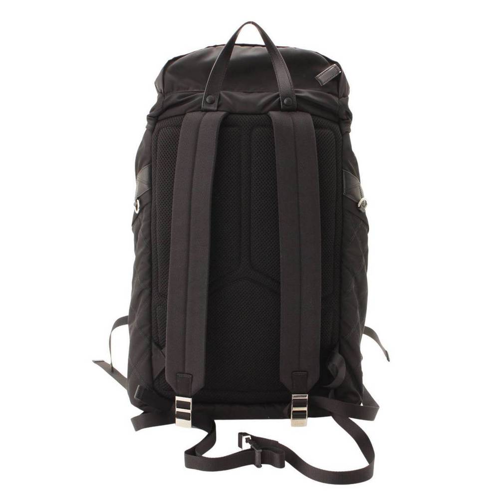 Prada Black Backpack Nylon Drawstring Rucksack - image 4